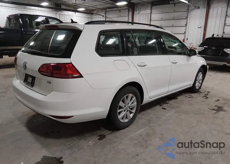 2015 Volkswagen Golf Sportwagen Tsi S 4-Door из США, поврежденный, VIN 3VWC17AU5FM514109